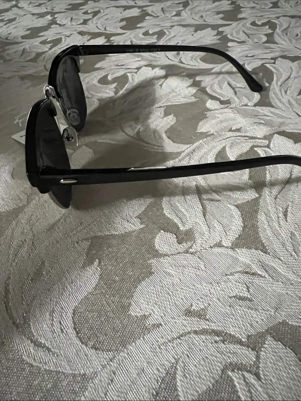 Owl Sunglasses Semi-Rimless Mens Womens Black UV400 Protection